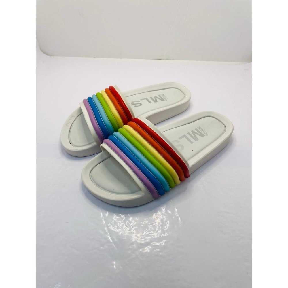 Melissa Rainbow Sandals Size 6